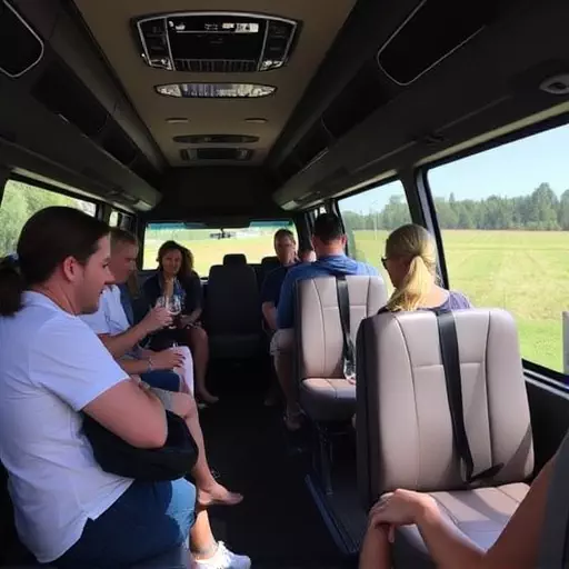 toledo wine tasting shuttle,wine tour transportation,vineyard shuttle services
