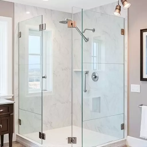 ultra clear glass shower doors lake Orion Michigan,ultra clear glass shower door features,benefits of ultra clear glass