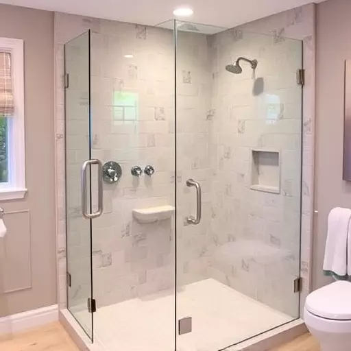 ultra clear glass shower doors lake Orion Michigan,ultra clear glass shower door features,benefits of ultra clear glass