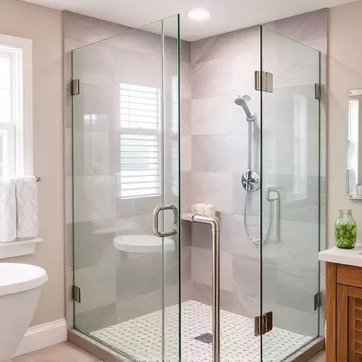 ultra clear glass shower doors toledo,ultra clear glass shower door features,benefits of ultra clear glass