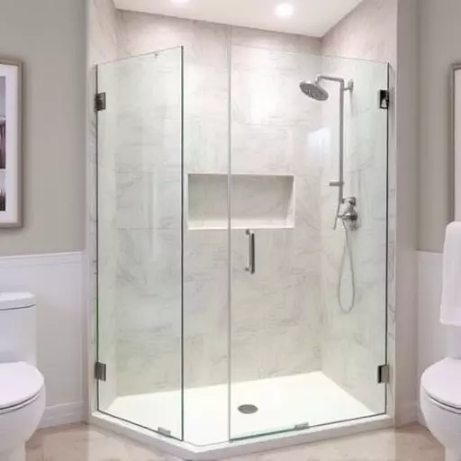 ultra clear glass shower doors toledo,ultra clear glass shower door features,benefits of ultra clear glass