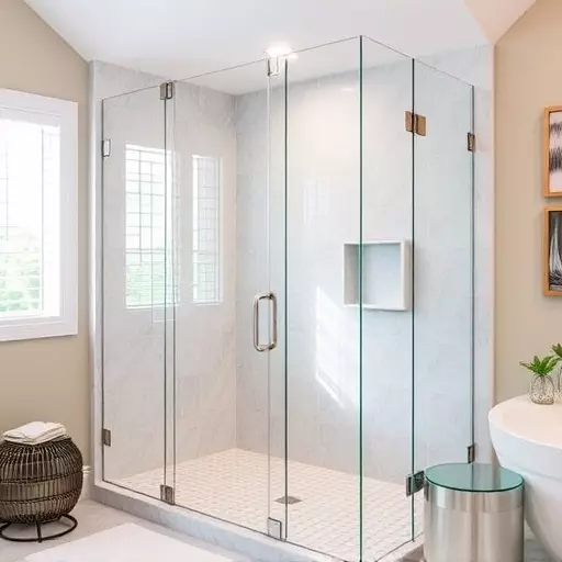 ultra clear glass shower doors toledo,ultra clear glass shower door features,benefits of ultra clear glass
