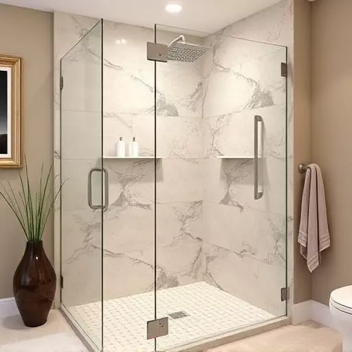ultra clear glass shower doors toledo,ultra clear glass shower door features,benefits of ultra clear glass