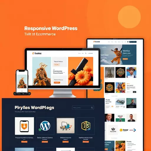 WordPress themes,Responsive WordPress design,E-commerce WordPress sites