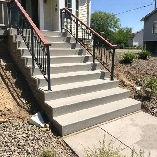 Long-Lasting Concrete Steps: Toledo’s Expertise in Construction and Durability