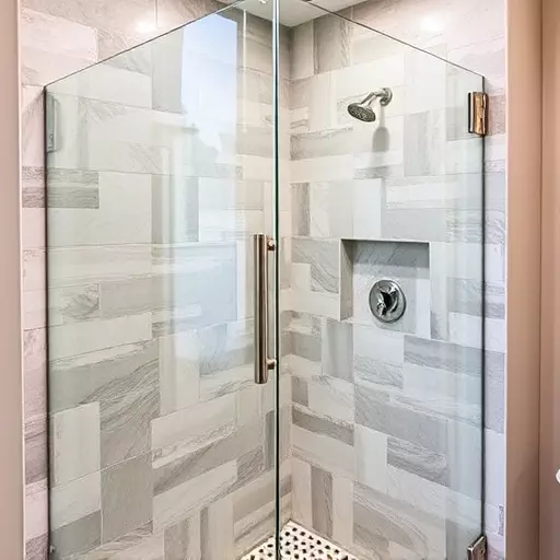 Glass Shower Door Installation Rochester Hills MI,Textured shower glass for anti-slip surfaces,Frameless glass compatibility with bathroom tiles