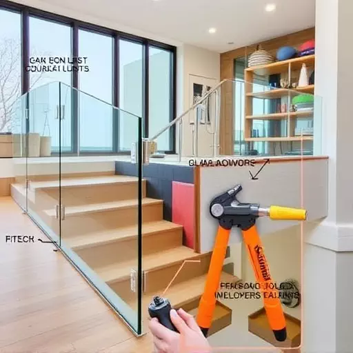 modern glass railings installation toledo,modern glass railings installation guide,tools needed for glass railing installation