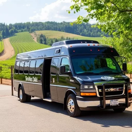 toledo wine tasting shuttle,wine tour transportation,vineyard shuttle services
